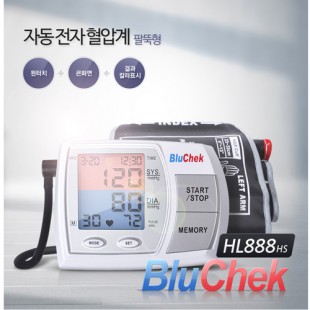 [전자혈압계] 블루첵 888HS (팔뚝형)